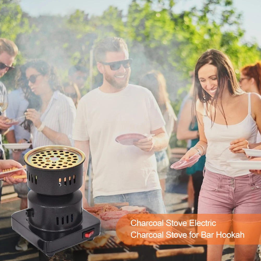 

600W 220V Hot Plate Heater Cooking Coffee Shisha Hookah Burner Electric Stove Outdoor Camp for Outdoor Party Supply