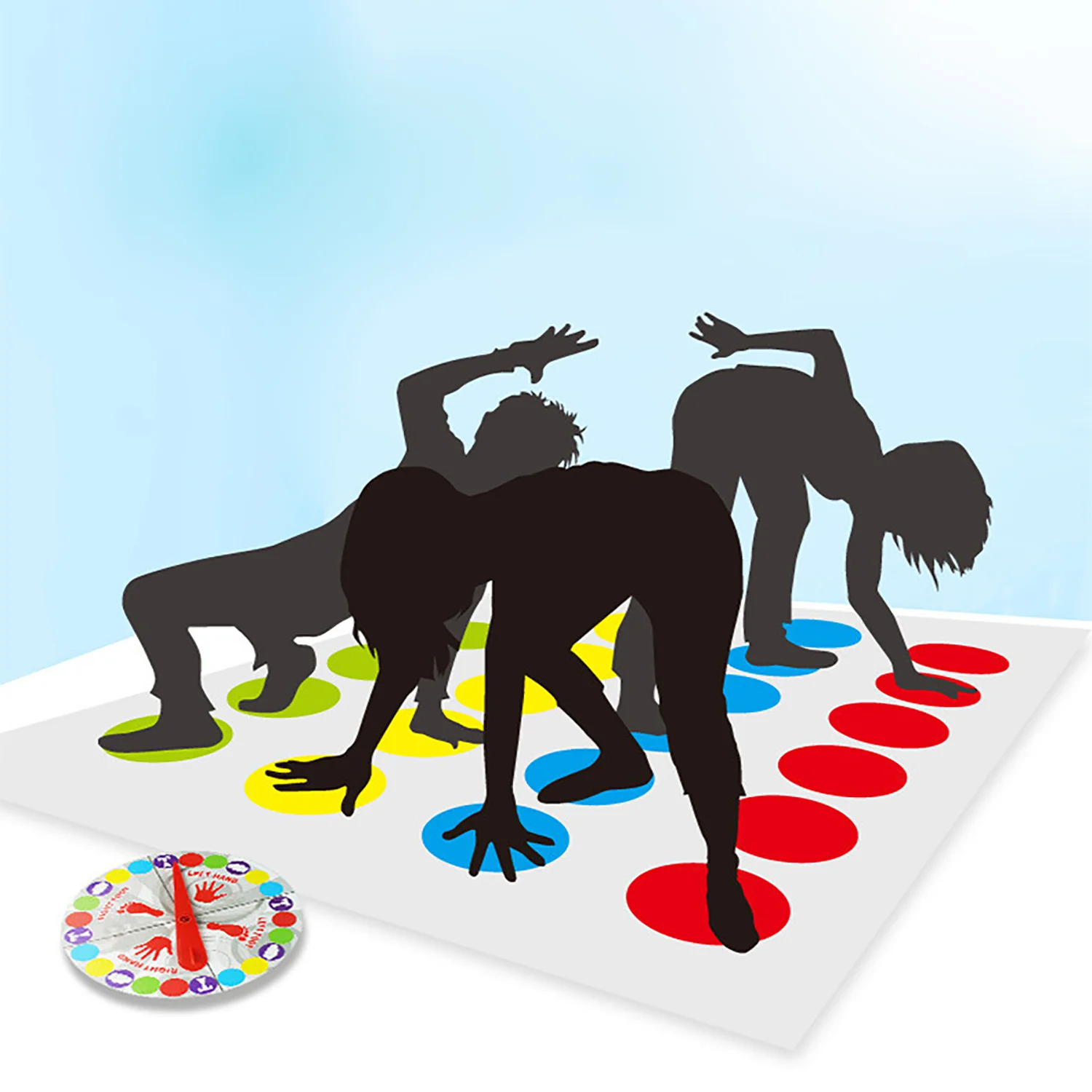 

Body Twist Music Toy Parent Child Interaction Family Company Party Multiplayer Game Balance Carpet Toy