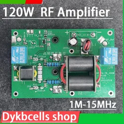 120W 7-14M Linear RF Power Amplifier Automatic Transceiver Switch High Frequency Amateur Radio Short wave RFID SSB AM CW HF Ham