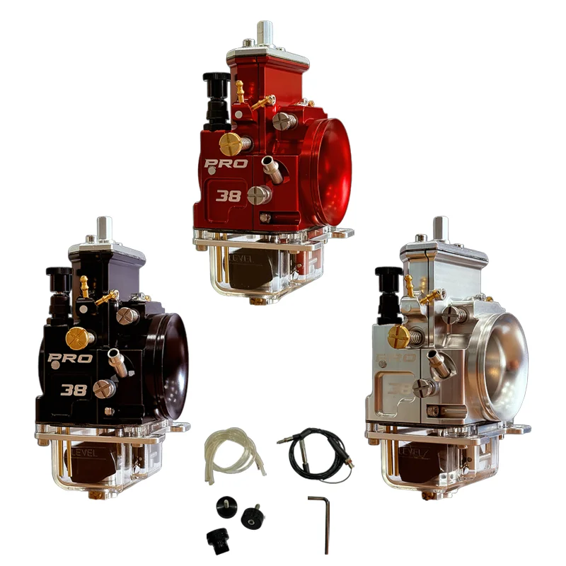 

Карбюратор Lectron Billetron Pro Series 38/40 мм, CNC, гоночный, для 2/4-тактных двигателей 125-500cc, мотоциклов YZ, KTM, RM, KX