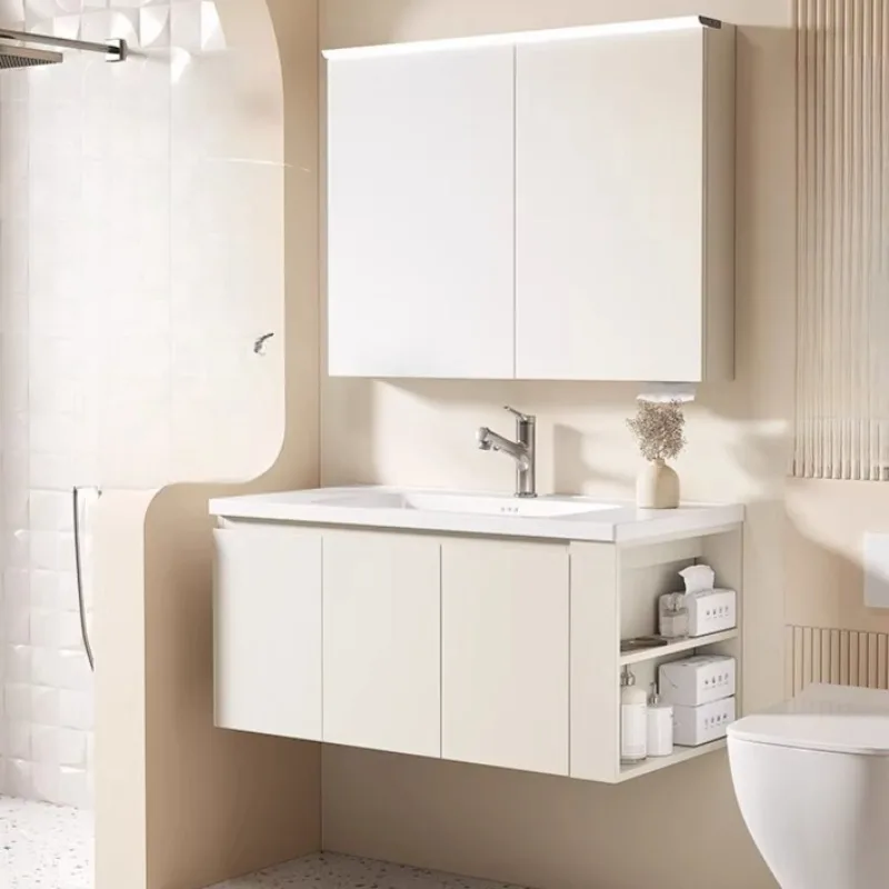 

Ящики над шкафом для ванной комнаты, модный современный белый китайский креативный шкаф для ванной комнаты, угловой шкаф для макияжа Archivadores, мебель для дома