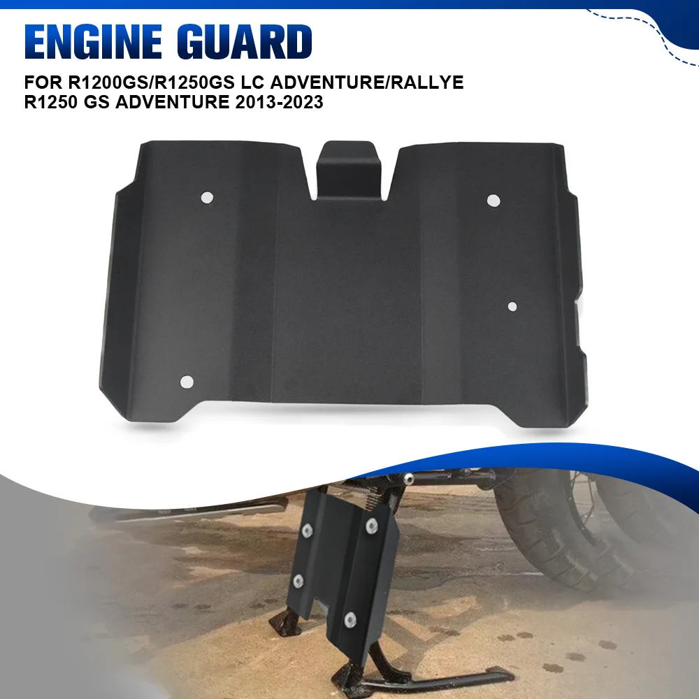 

For BMW R1200GS/R1250GS LC Adventure/Rallye Engine Guard R1250 GS Adventure 2013-2023 Extension Center Stand Protection Plate