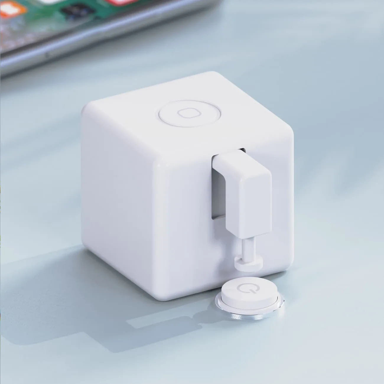 Tuya Zigbee Smart Touch Fingerbot Plus Type-C Rechargeable Robot Button Pusher Arm Switch Works With Alexa Google Home Alice