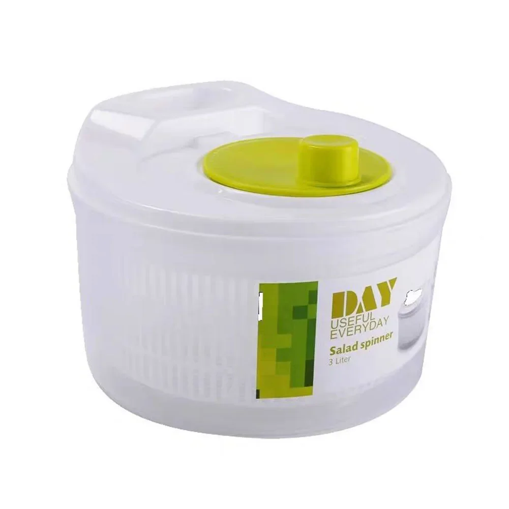 Large Salad Spinner with Quick Dry Design Veggie Dryer Set  Pump Spinner for Washing Cleaning & Drying Greens Vegetables