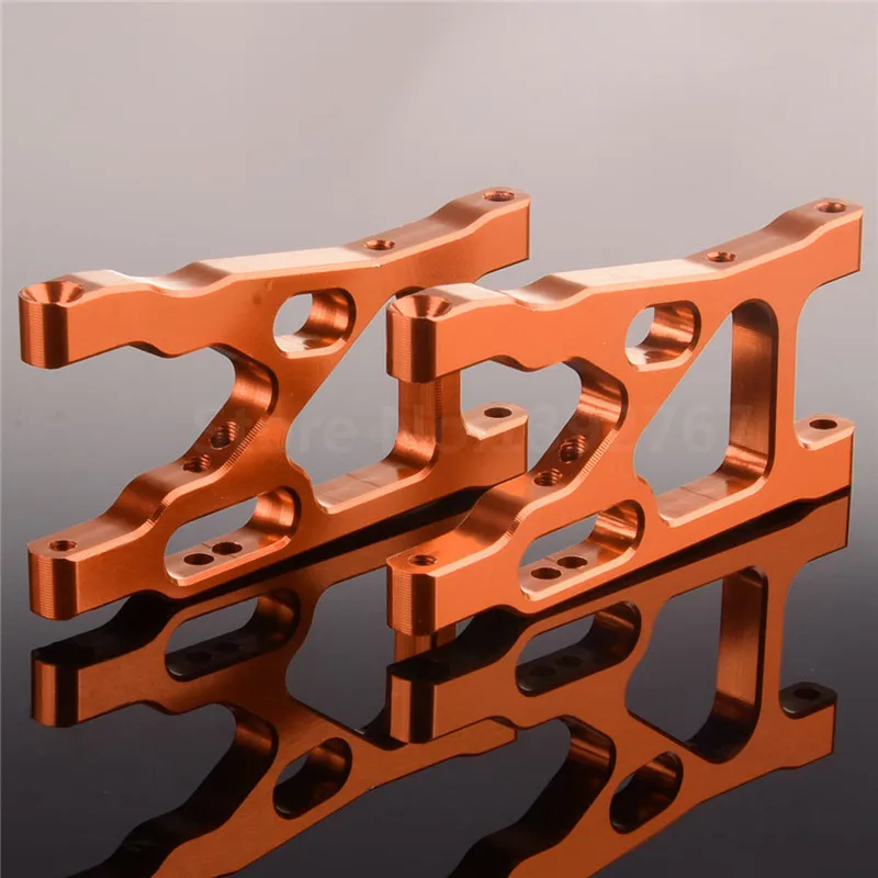 2 unids/lote Wltoys RC coche Alumbre brazo de suspensión inferior delantero K949-004 para modelos a escala 1/10 coches remotos K949 camión trepador