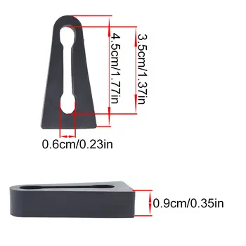 適用於大眾寶來、高爾夫4、5、Transporter、T5、帕薩特B5、B6、B7、B8的汽車隔音阻尼器門鎖緩衝墊內裝隔音降噪裝置 10 最佳銷售 大眾帕薩特B8改裝 - №9