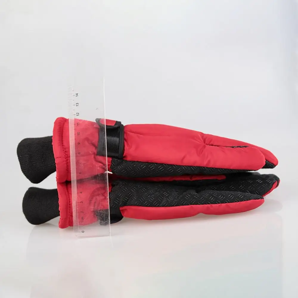 Windproof Warm Ski Gloves Touch Screen Waterproof Winter Warm Gloves Thermal Insulation Thickened Motorcycle Cycling Gloves