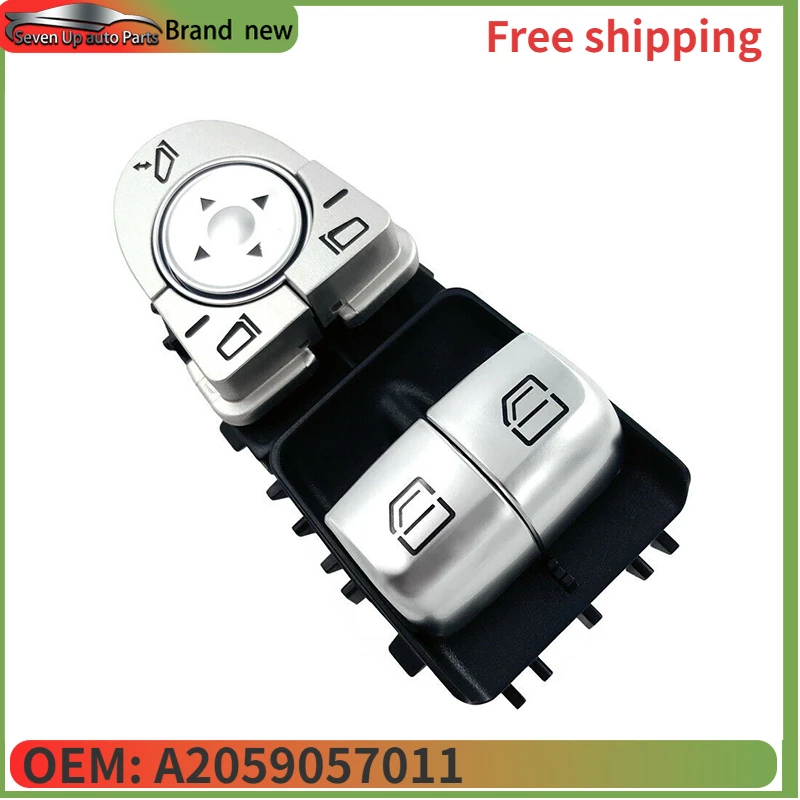 A2059057011 2059057011 Brand new Power Window Control Switch  for MercedesBenz W205 2013 2014 2015 2016 2017 2018 2019