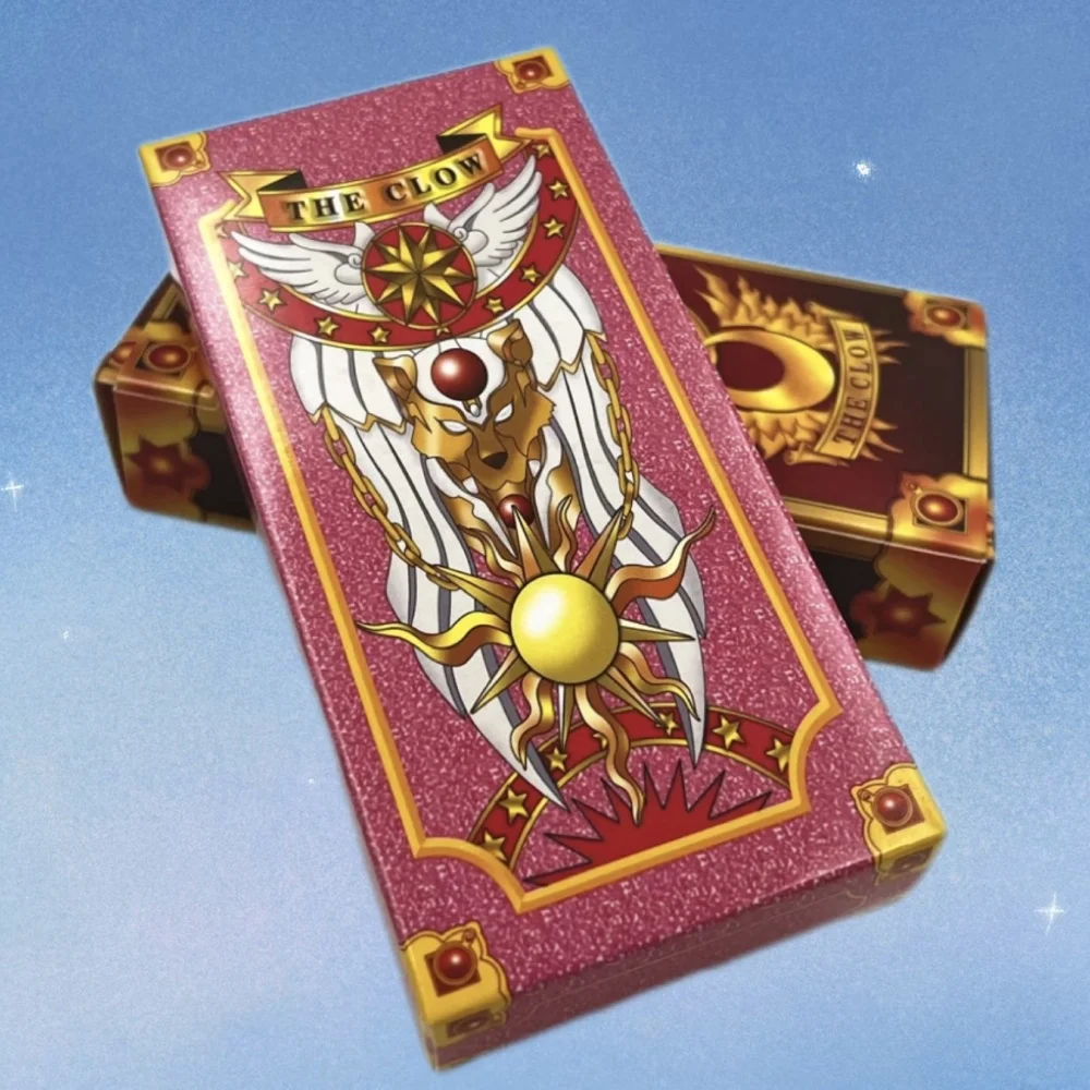 Anime Cosplay Card Captor Sakura KINOMOTO Clow Cards Tarot Paper Poker Funny For Family Friend Party Xmas Props Accessories