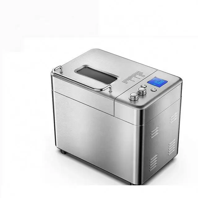 2LB stainless steel housing touch screen home use bread machine automatic nut dispenser bread maker