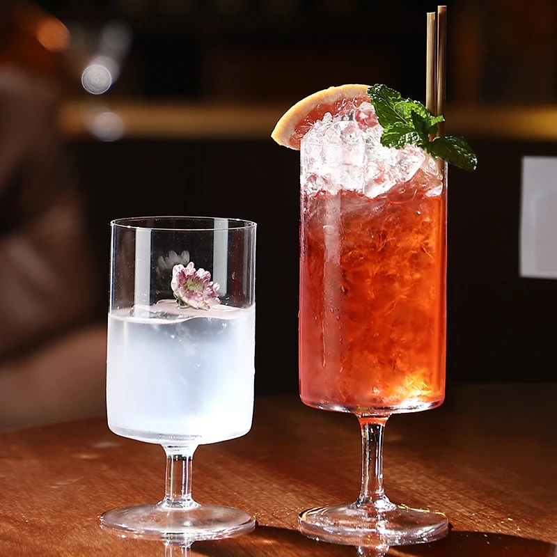Ultra Thin Cocktail Glasses Juice Water Glass Bar Glass for use as Mixed Drink Glass