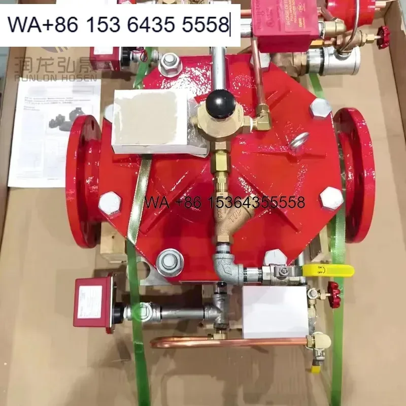 Wmwmnu for Actuation Fire Protection Systems Automatic Water Control DV-5A Deluge Valve AC 220V Diaphragm Structure