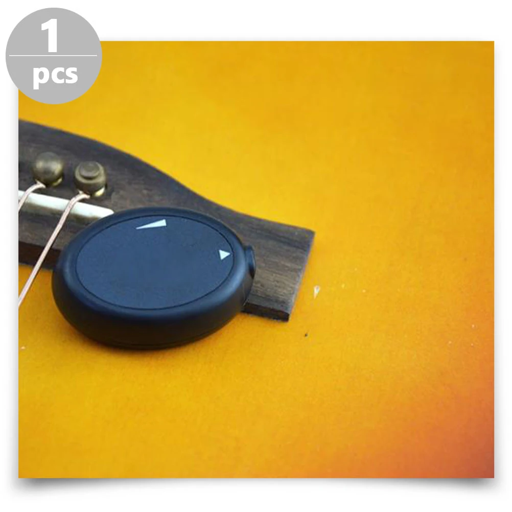 

1pc Acoustic Guitar Pickup Anti-Feedback Volume Control Clear Sound Durable Cable Compatible With Ukulele Violin Mandolin Banjo