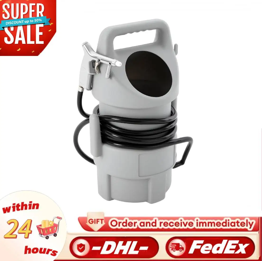 Sandblasting Equipment Large Capacity Portable Easy To Carry Sandblasting Equipment Kit for Manufacturing/Automotive Beauty