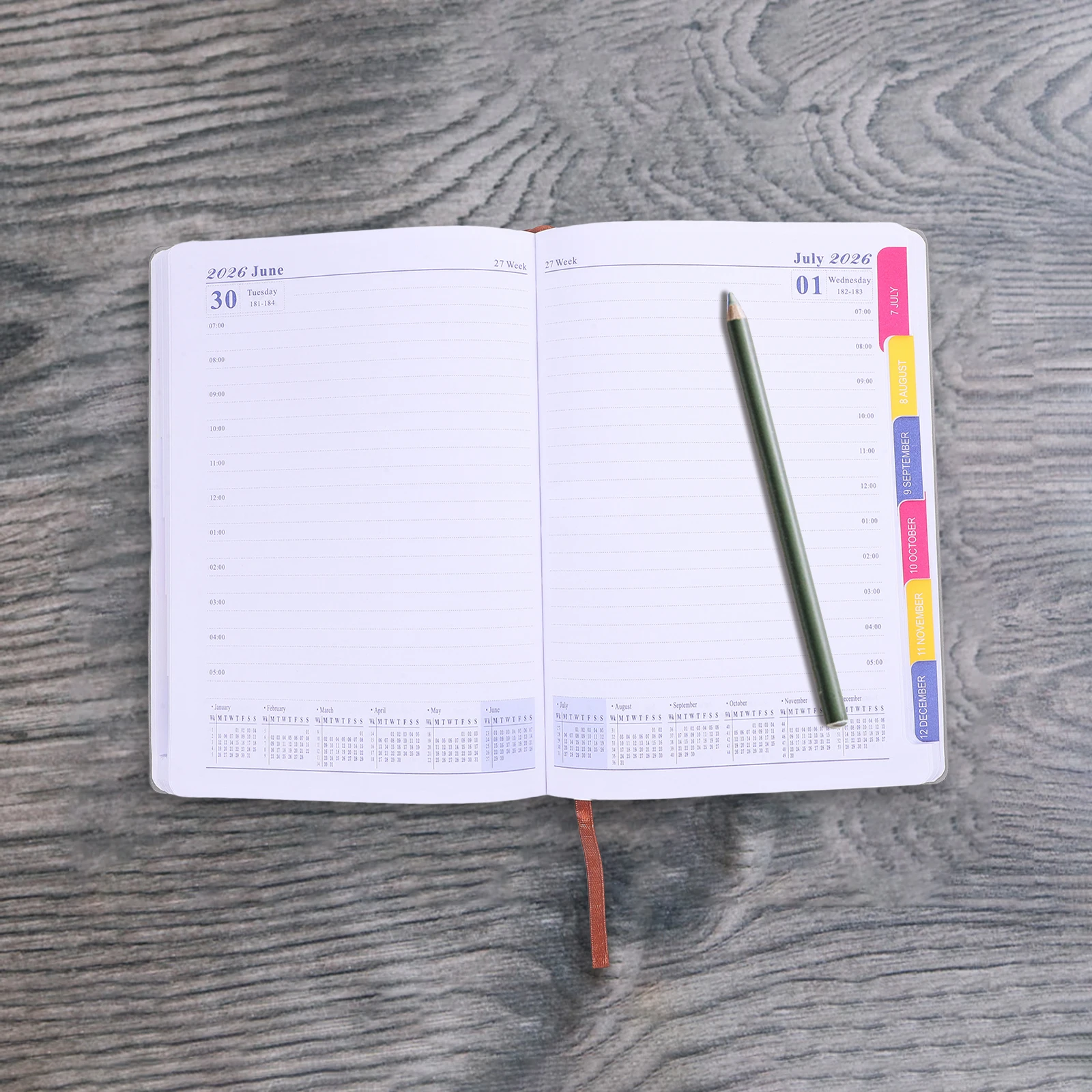 

2026 Planner Soft Cover Notebook A5 Monthly Weekly Habit Tracker Daily Appointment Organizer 2026 Planner Schedule Book