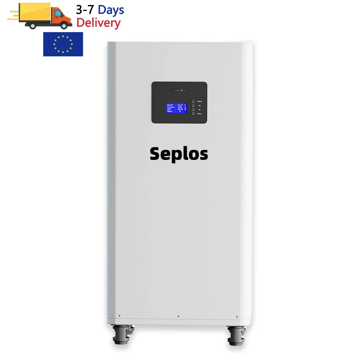 New EU STOCK Seplos Mason 280 Lifepo4 Battery Diy Kit 15Kwh 51.2V 280Ah Energy Solar Home Storage Lithium Battery Box