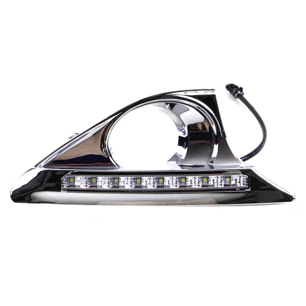 LED DRL Fog Lamp for Toyota Camry 2012-2014 / Aurion 2012 2013 2014 2015 2016 2017 2018 19 Daytime Running Light W/ Turn Signal view 3