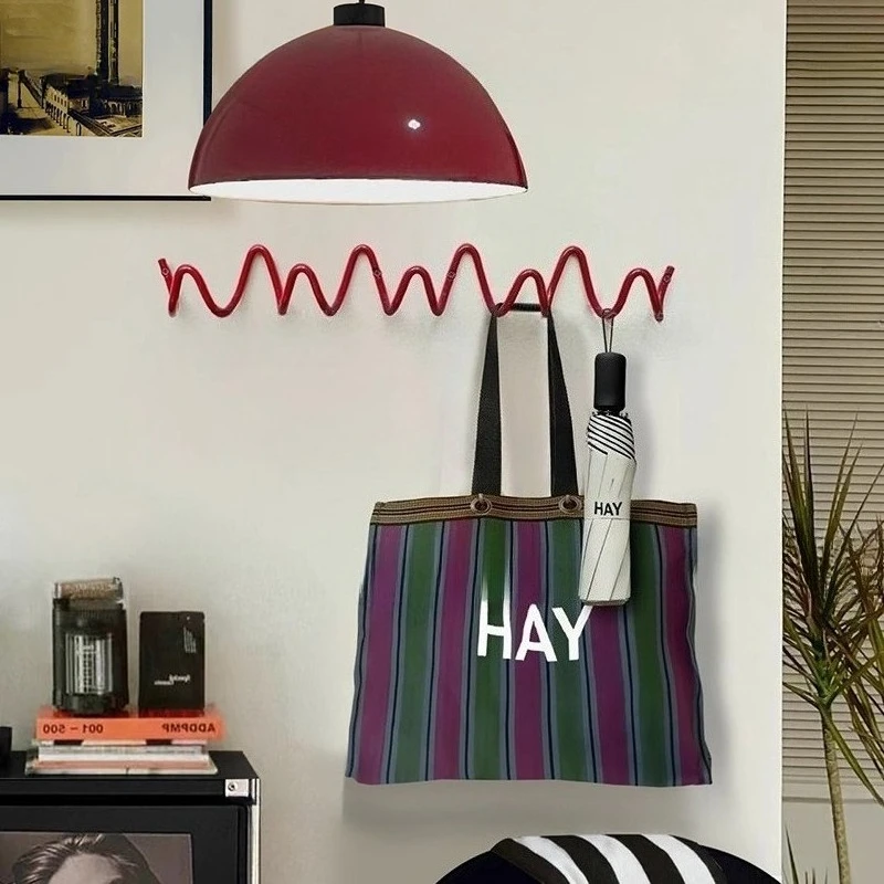 

Креативные настенные вешалки для одежды в минималистичном стиле, органайзер для хранения, вешалка для пальто, полка для одежды в гостиную, мебель