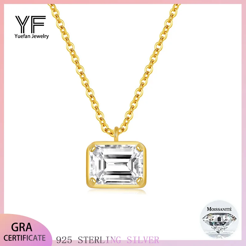 

2CT Moissanite D Color VVS1 Pendants Silver S925 Pass GRA Certified Hip Hop Style Pendant Personalized customization Jewelry