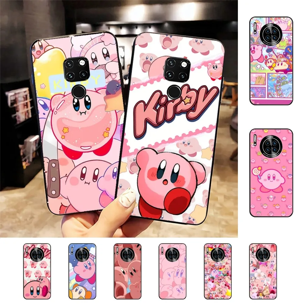 Cute Cartoon K-Kirby Mousepad For Huawei Mate 10 20 30 40 50 lite pro Nova 3 3i 5 6 SE 7 pro 7SE