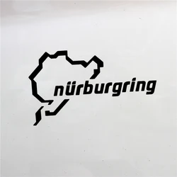 New Nurburgring Car Racing Road Funny Van Window Bumper For Jdm Vw Vag Euro Vinyl Decal Reflective Sticker Accessories Styling