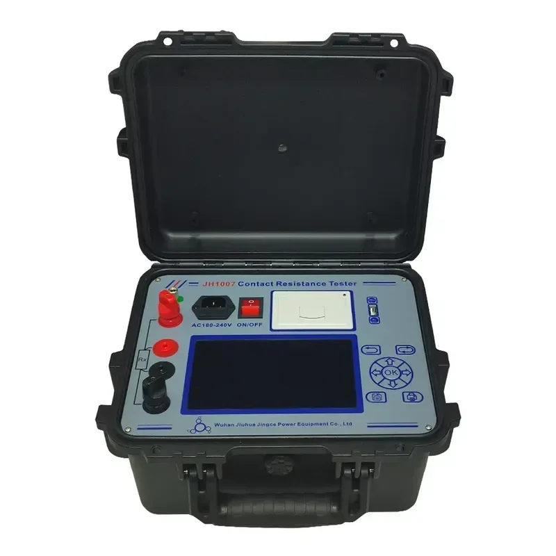 Micro Ohm Meter Contact Resistance Tester JH1007 for Electrical Testing with Free Fast DHL Shipping