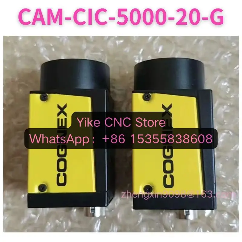 Cámara industrial CAM-CIC-5000-20-G usada Funcionalmente intacta Transporte rápido