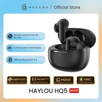 HAYLOU HQ5 ANC Wireless Earphones Bluetooth 6.0 Noise Cancellation Headphones Fast Charge Earbuds 4 Mic Sports Headset