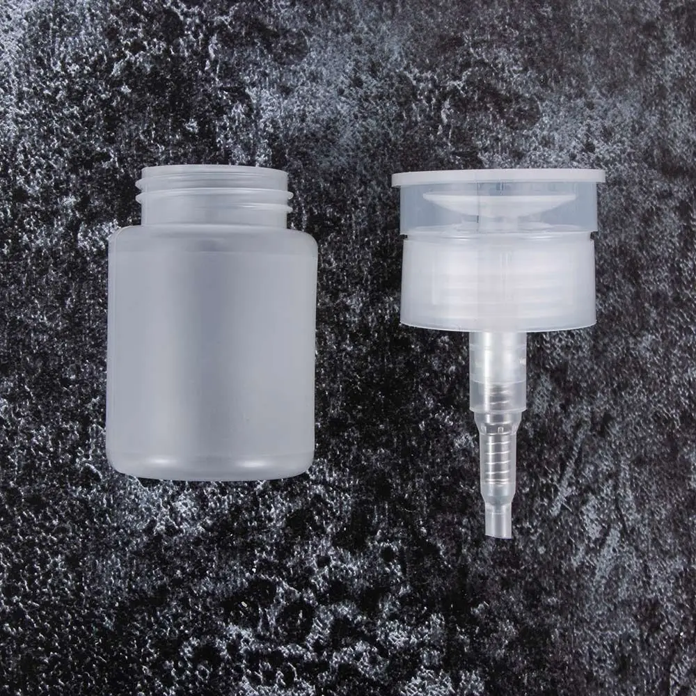 Press Storage Liquid Dispenser Empty Polish Container Nail Art Dispenser Bottle Pump