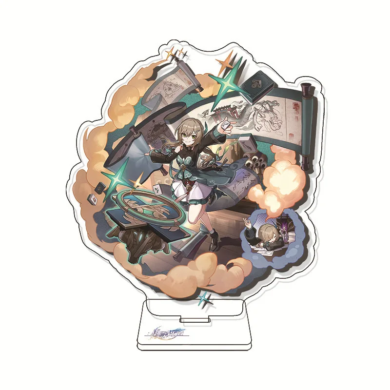 New Game Honkai: Star Rail Figure Anime Acrylic Stand Model Plate Cosplay Fans Gifts firend toy