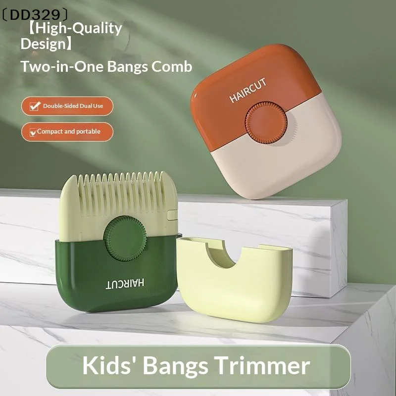 2 In 1  Hair Cutting And Hairdressing Comb Manual Hair Trimmer For Baby Adult Double Edge Hair Razor Comb Portable Combs〔DD329〕