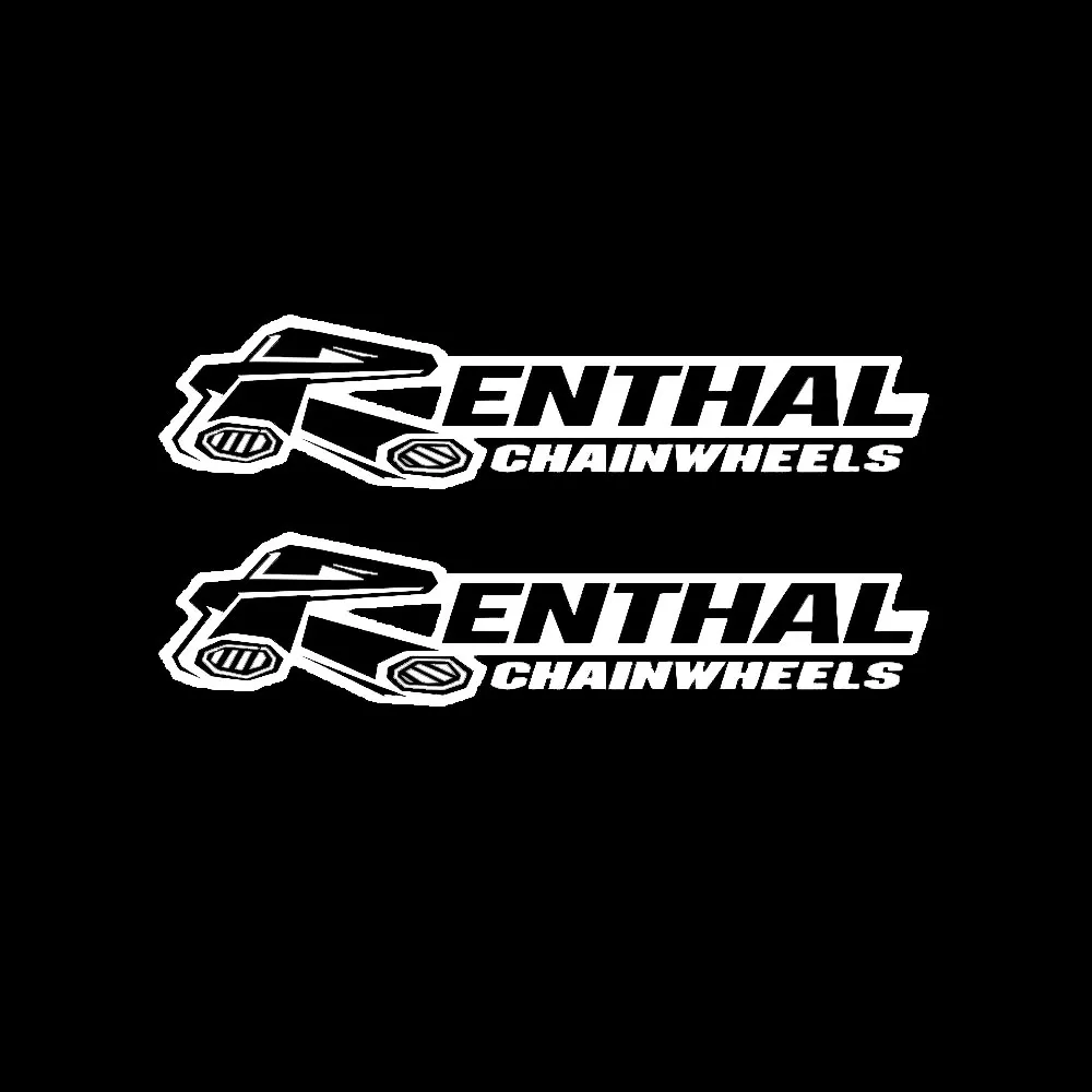 2pcs for RENTHAL Decal Set Quality Stickers Vinyl Graphic Logo Adhesive