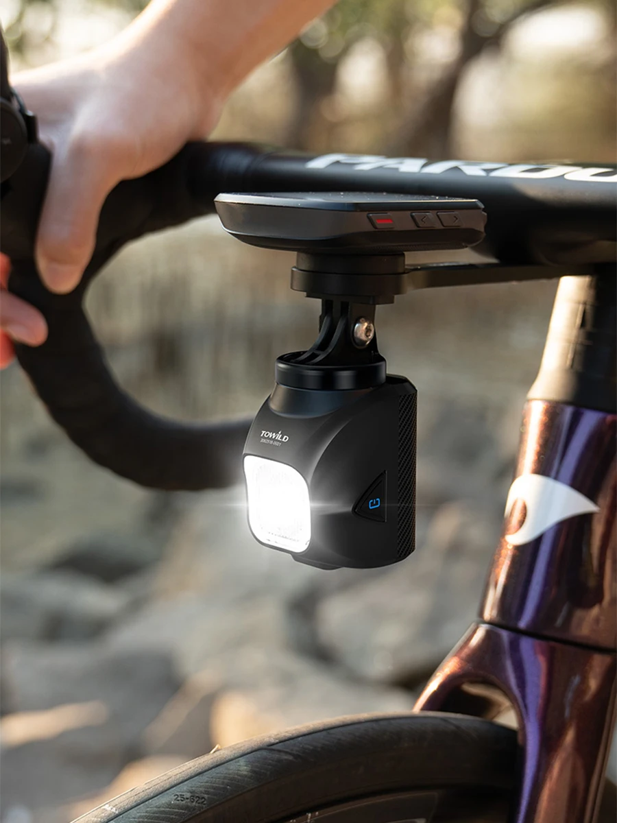 AliExpress TOWILD DL1200S Bicycle Light With Anti-Glare Cut-Off Line Beam 1500LM Rechargeable Led Bike Front Lights Mtb Cycling Headlights