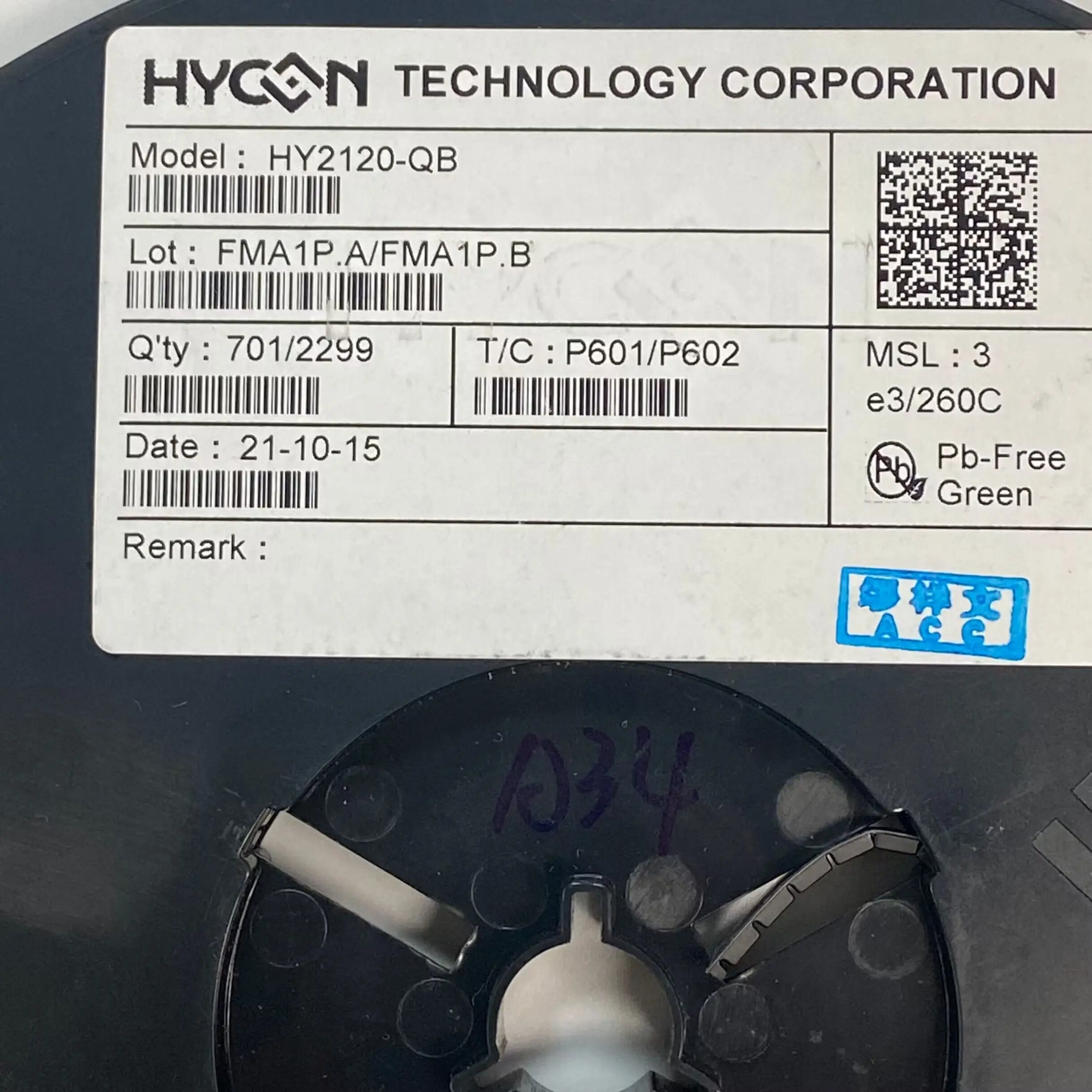 3000PCS Brand new original HY2120-QB 20QB SOT23-6