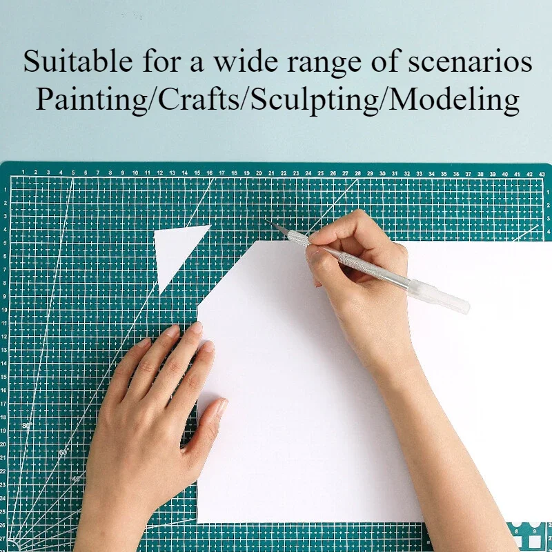 A3/A4/A5 handgemaakte snijmat dubbelzijdig gebruik snijplank PVC snijbestendige desktop beschermende mat Art Tool Supplies