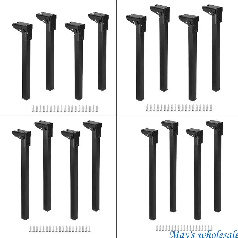 20cm/25cm/30cm/35cm Foldable Metal Legs for Office Coffee Tables Laptop Table 448A