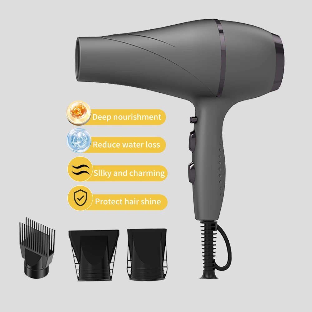 

Wholesale Professional Salon Hair Dryer Far-Infrared Low Noise High Speed 2200W Hair Dryer
