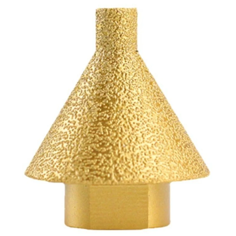 M14 Diamond Chamfer Drill Bit 50Mm Suitable For Granite Marble Stone Cutting And Engraving Hole Enlarging Grinding Tool