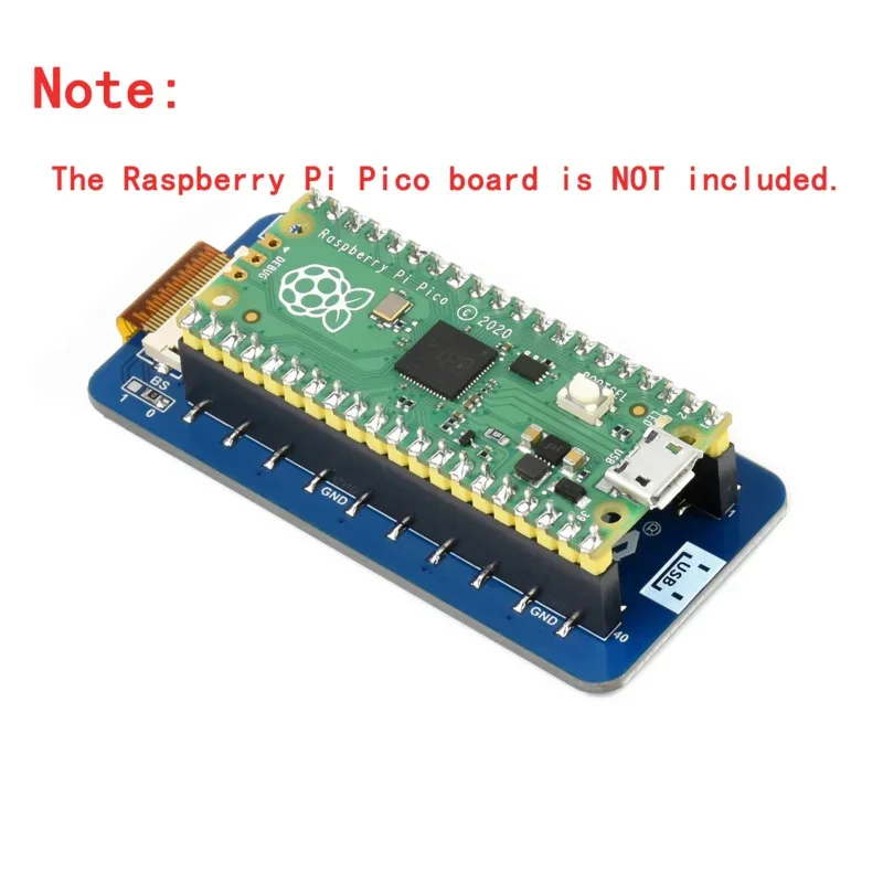 E-Paper Eink Display Screen Module, Breakout Escudo HAT para RPI Raspberry Pi, Pico H WH RP2040 Placa de Expansão, 2.13 ", 250X122