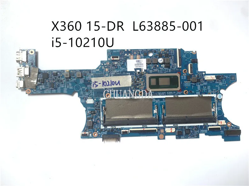 

i5-1021 18748-1 L63885-601 For HP ENVY X360 15-DR 15T-DR laptop motherboard L63885-001 448.0GB13.0011 with 100% tested