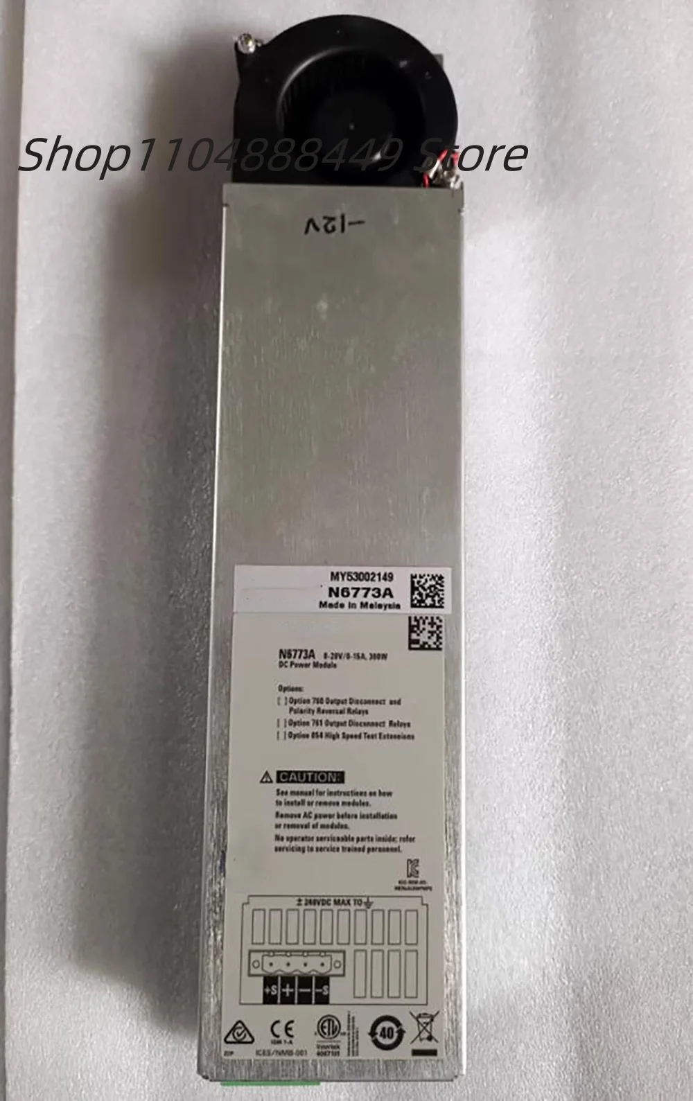 

Модуль питания N6773A