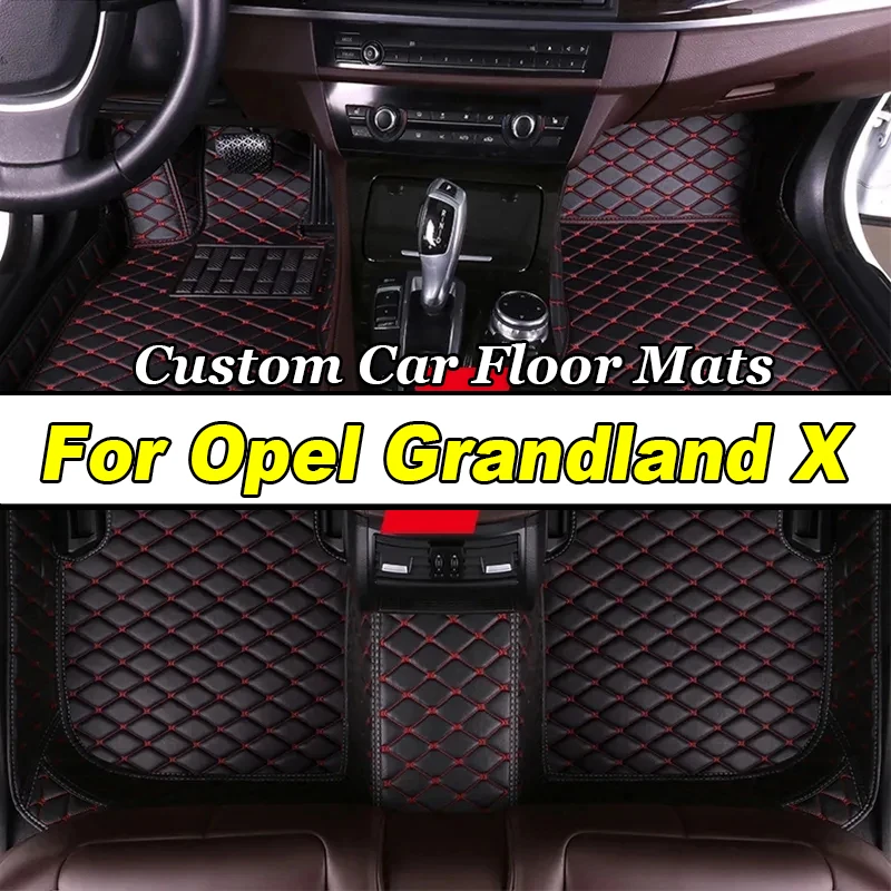 

Коврик для Opel Grandland X 2017 ~ 2022 Ковер Антигрязный коврик Автомобильные коврики Полный комплект Tapete De Carro Коврики Напольные автомобильные аксессуары