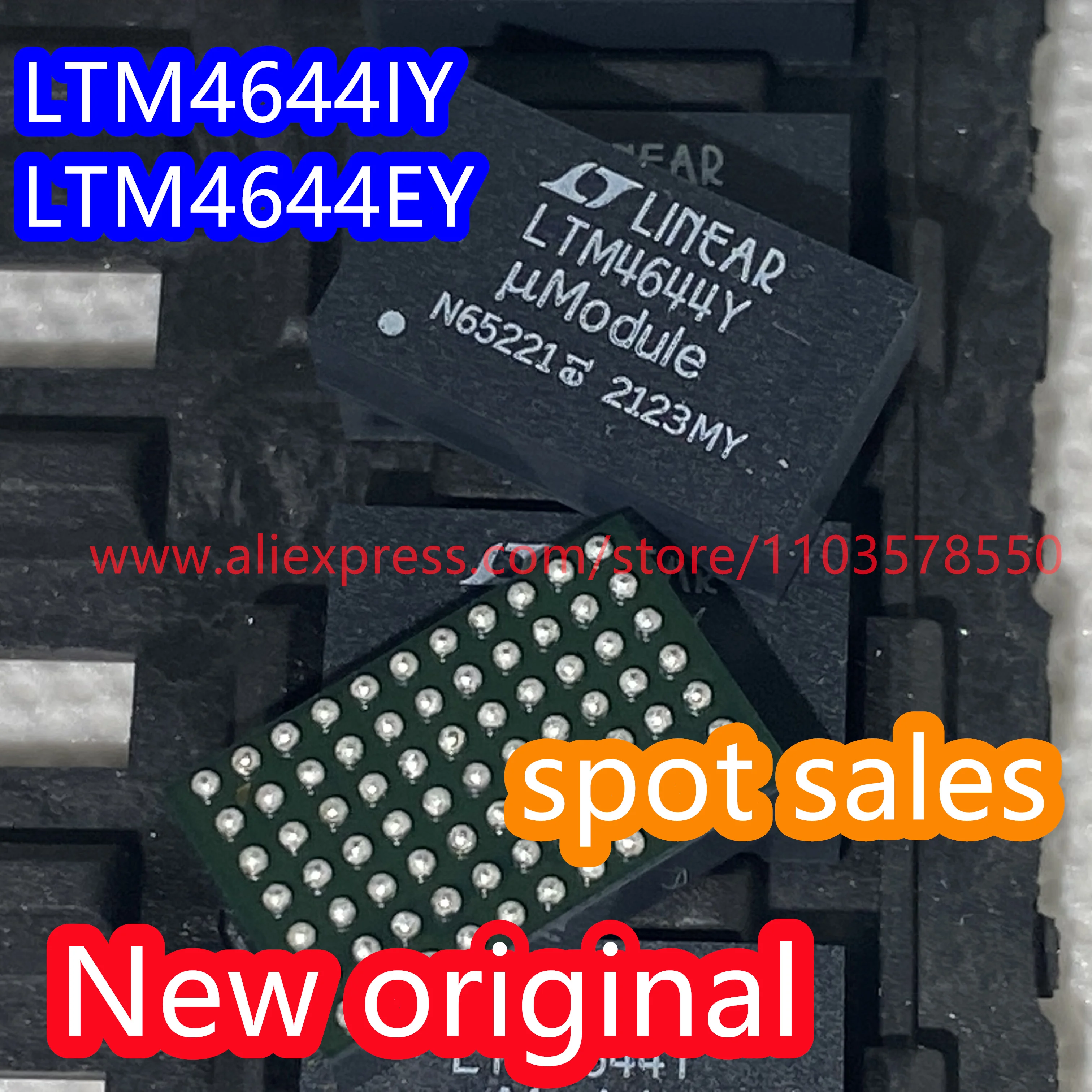 

2PCS Brand new original LTM4644IY # PBF LTM4644EY power module regulator LTM4644Y package BGA77