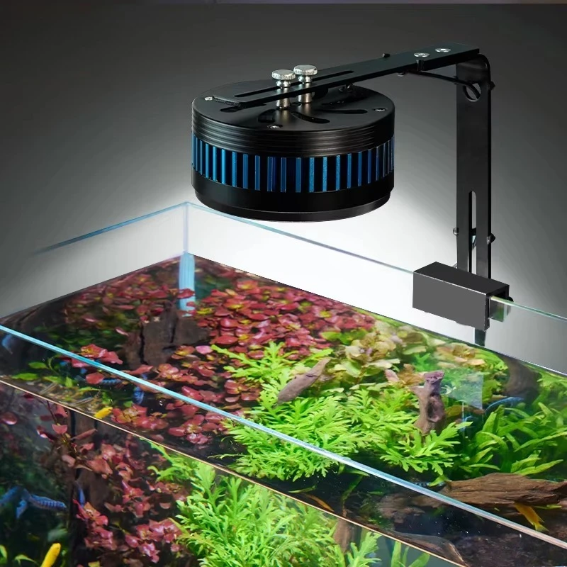Professional Full Spectrum Fish Tank Dimmable Downlight Light Emitting Diode Aquarium Light for Aquatic Plant Enhancement