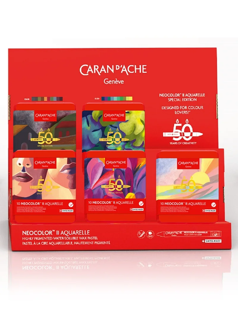 カランダッシュ ネオカラーII アクアレル 50周年記念限定版 水溶性