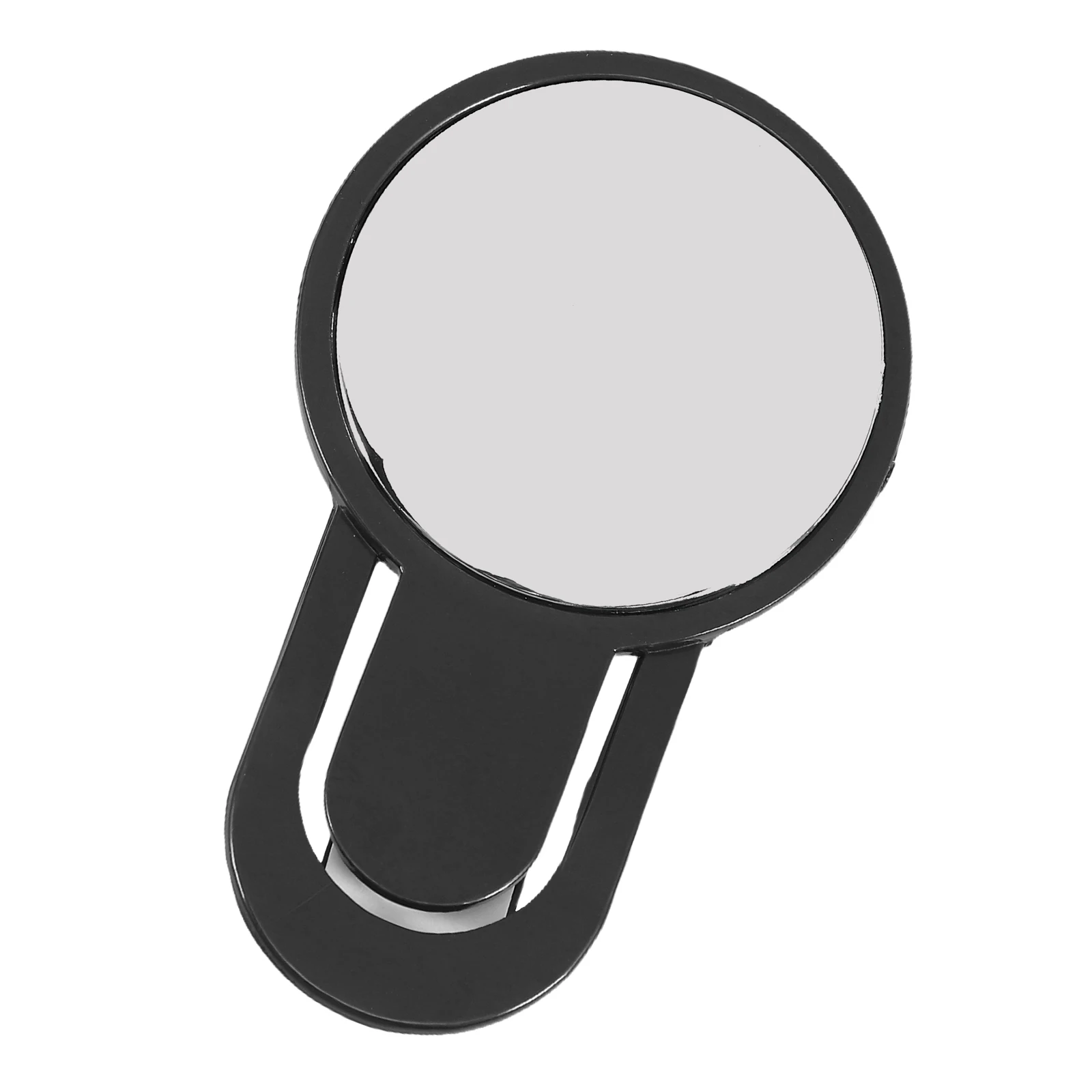 

JECOMPRIS Portable Clip-On Computer Monitor Blind Spot Mirror for Office Cubicle Desktop Safety Rear Awareness