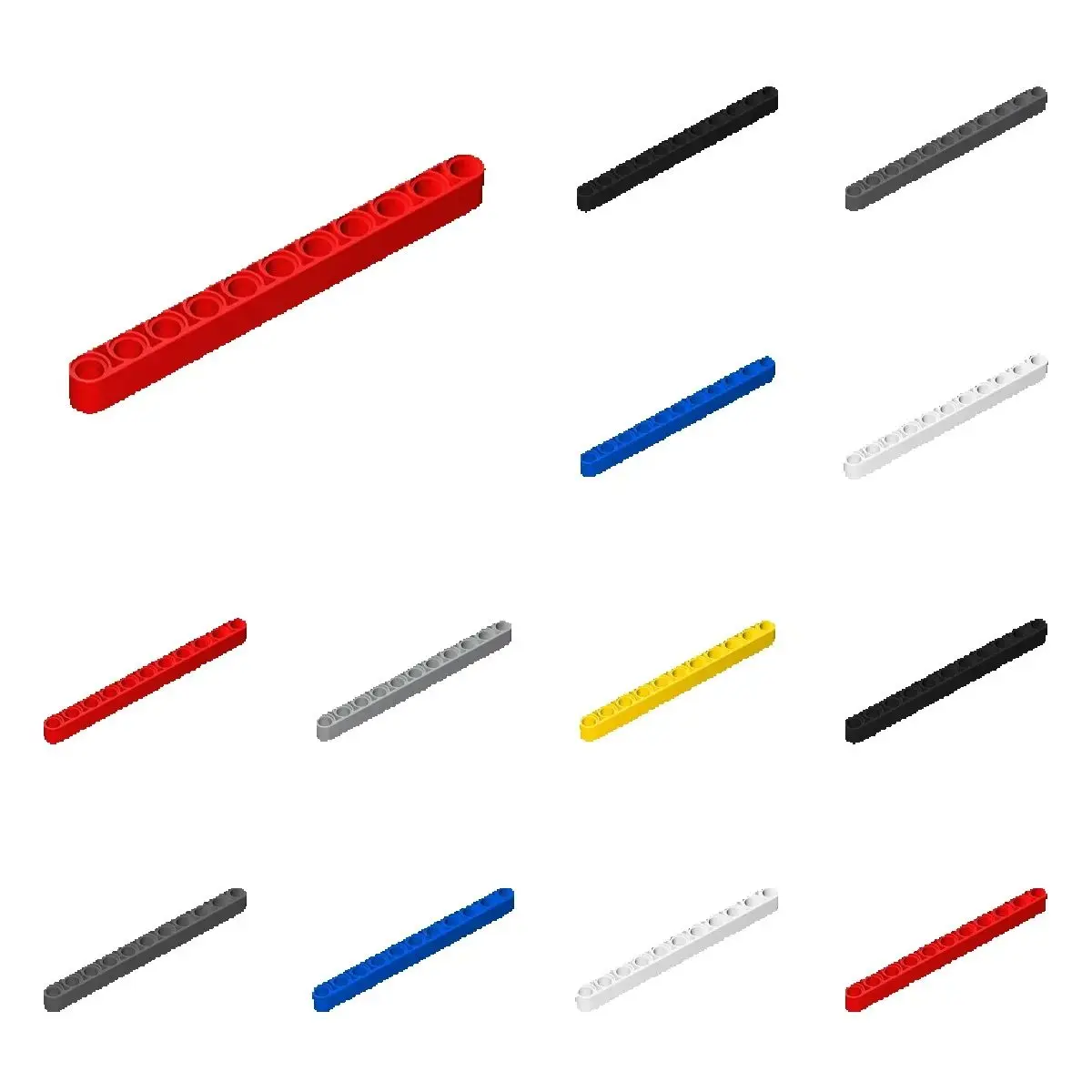 

10pcs 32525 Building Blocks Kit 64290 Thick 1x1 Connector With Hole Brick Particle Educational Toys Children Gifts