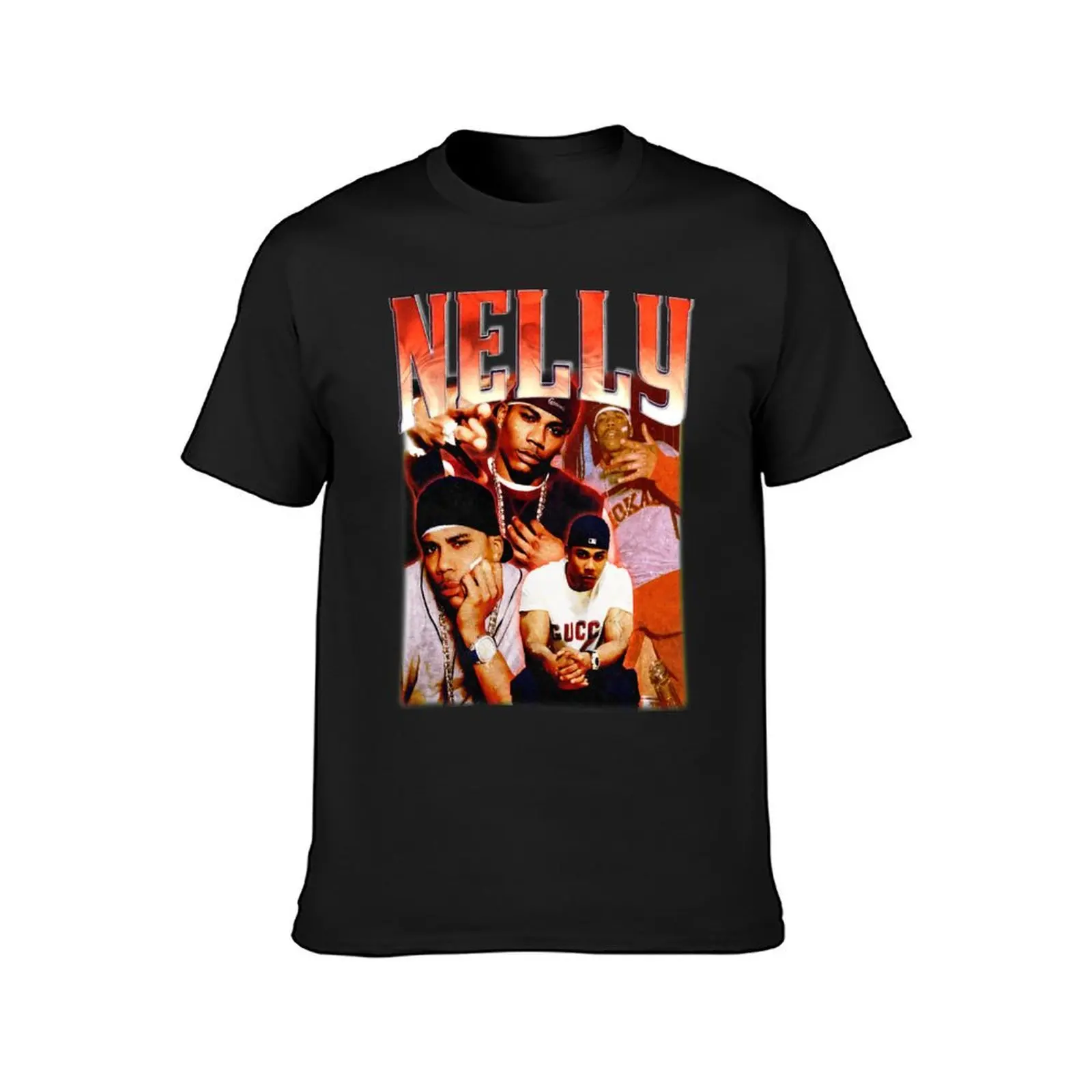 Nelly 90s Vintage T-Shirt new edition animal prinfor boys men t shirts