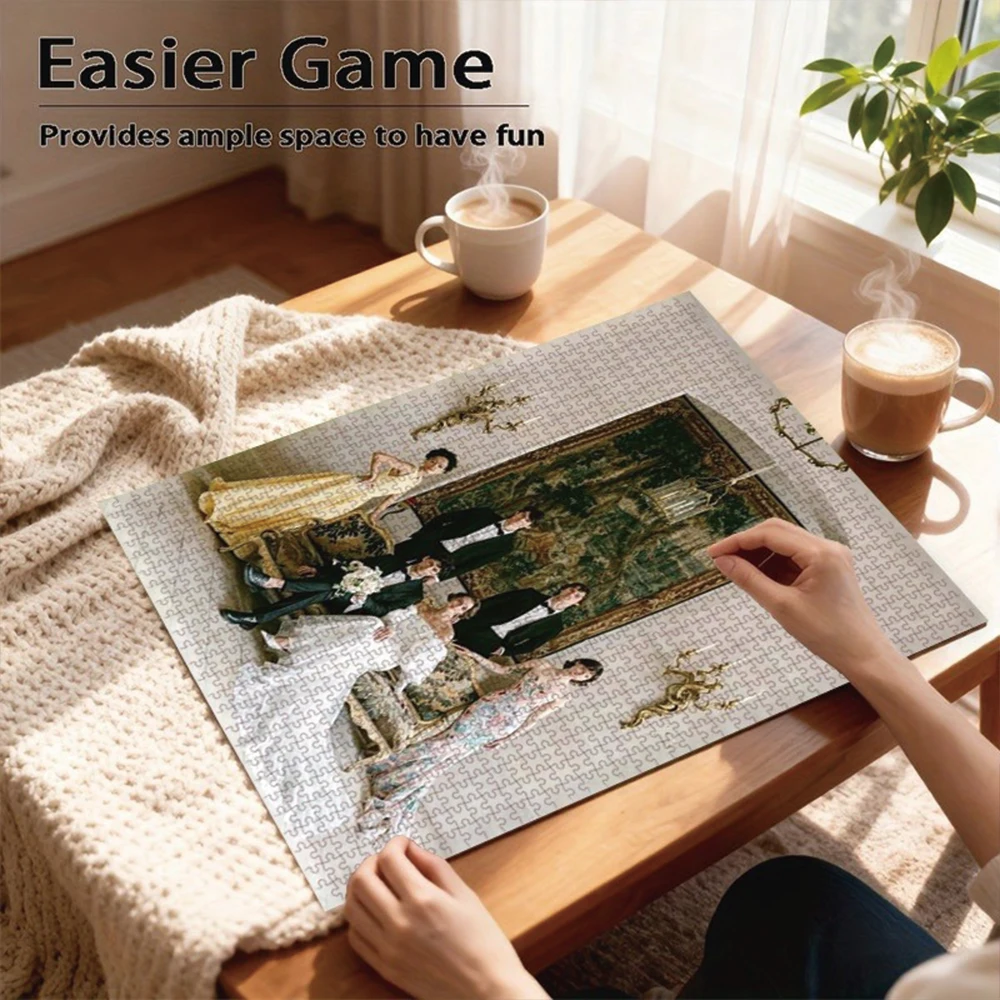 35/300/500/1000pcs Personalized Custom Photo Puzzle Selfie Photo Couple Custom photo puzzle