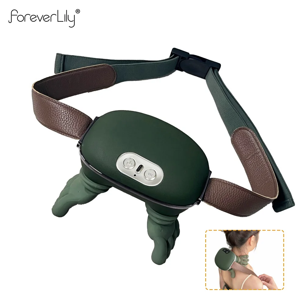 

Bionic Finger Neck Shoulder Massager Electric Strong Kneading Neck Trapezius Massage Machine Brushless Motor Leg Neck masajeador